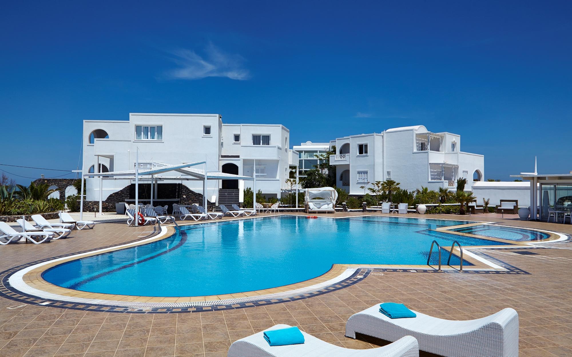 Orizontes Hotel Santorini Pýrgos Extérieur photo