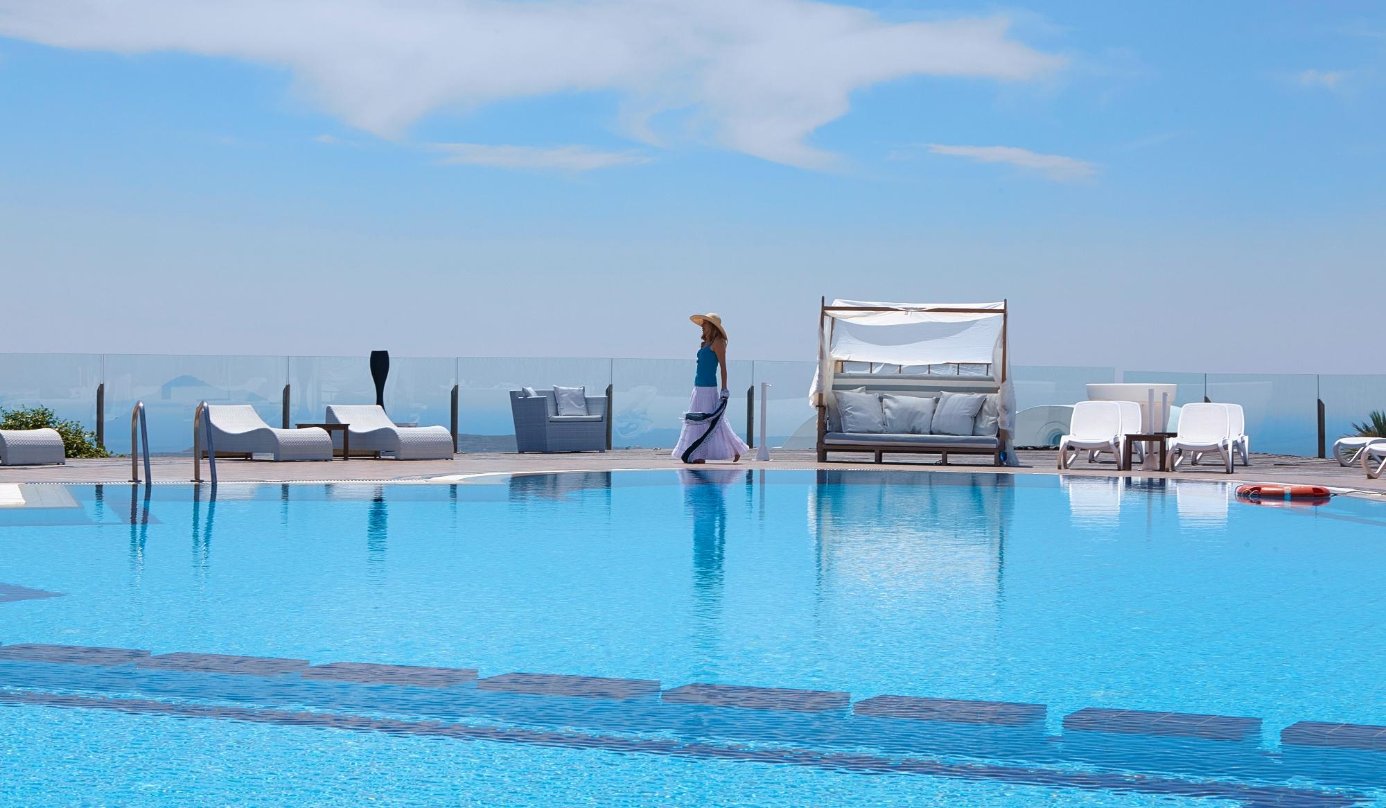 Orizontes Hotel Santorini Pýrgos Extérieur photo