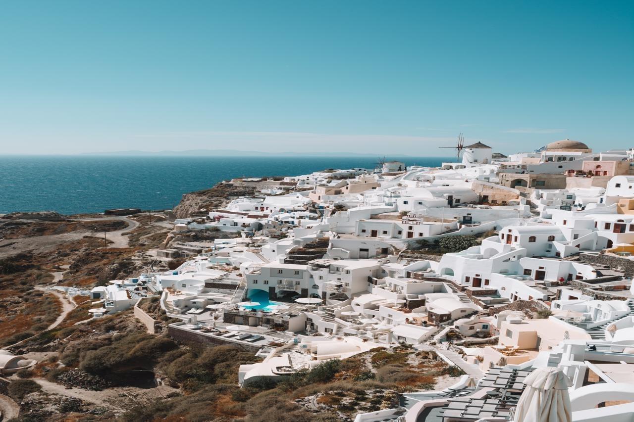 Orizontes Hotel Santorini Pýrgos Extérieur photo