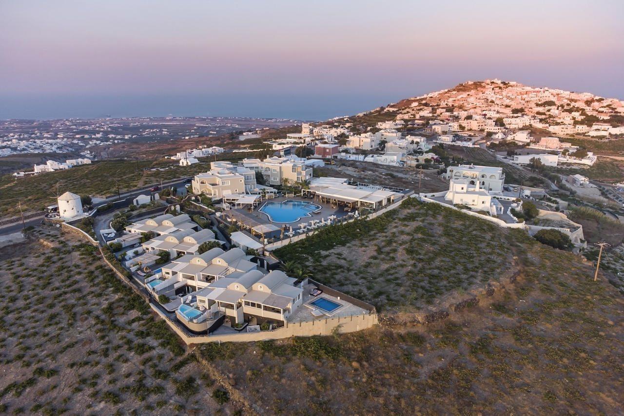 Orizontes Hotel Santorini Pýrgos Extérieur photo