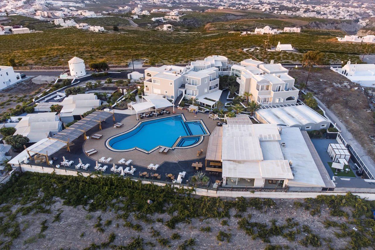 Orizontes Hotel Santorini Pýrgos Extérieur photo