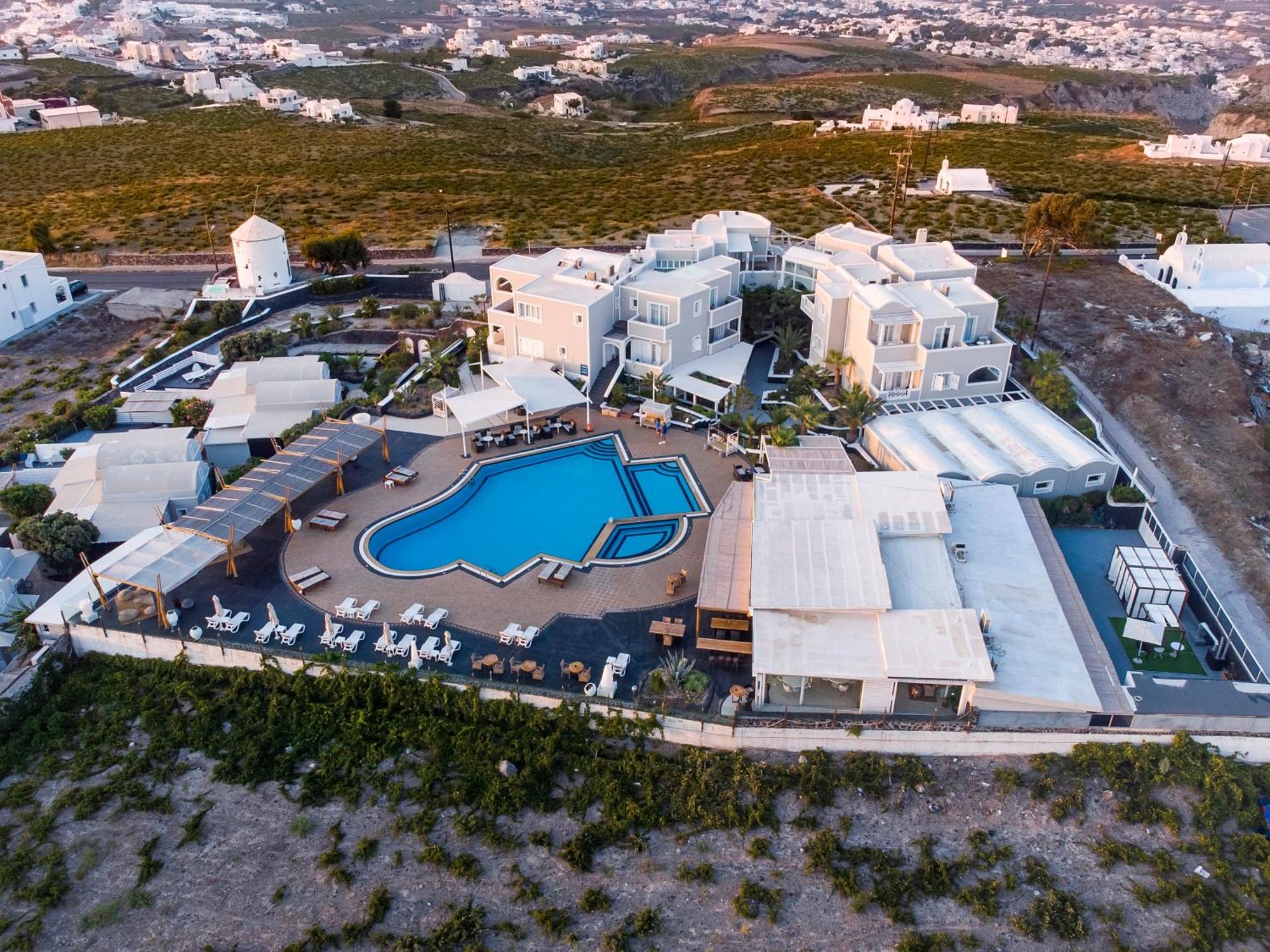 Orizontes Hotel Santorini Pýrgos Extérieur photo