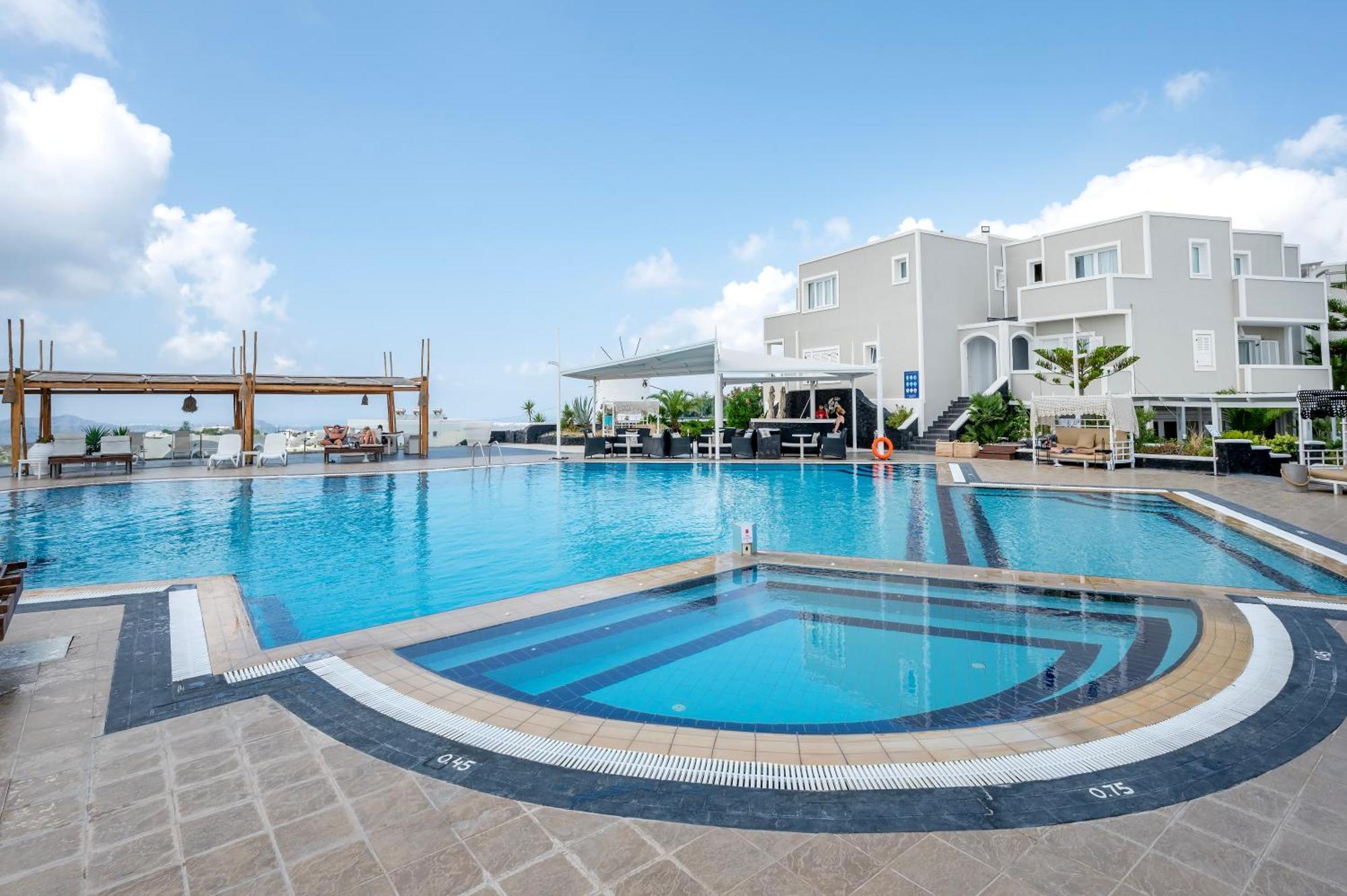 Orizontes Hotel Santorini Pýrgos Extérieur photo