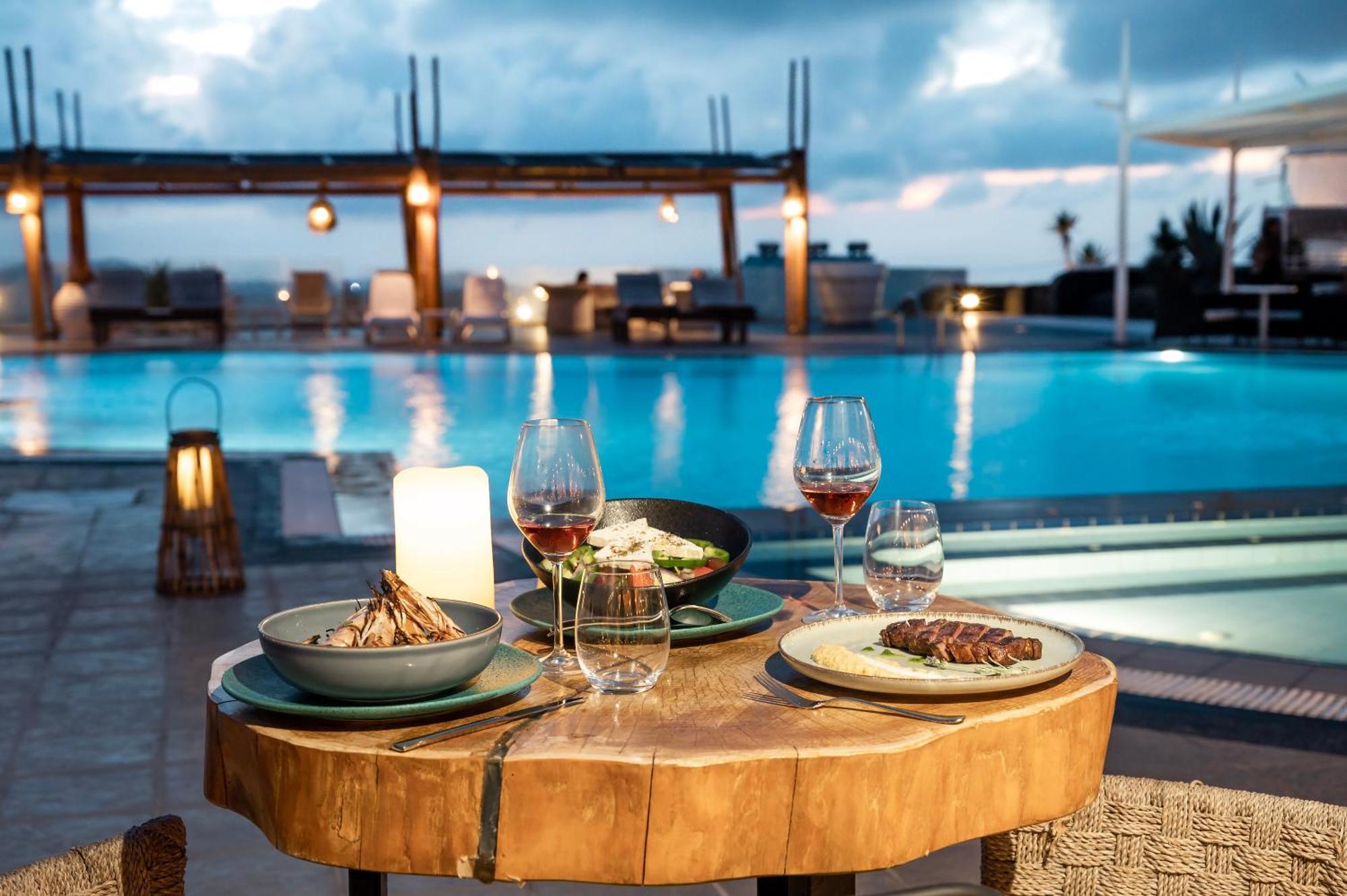 Orizontes Hotel Santorini Pýrgos Extérieur photo
