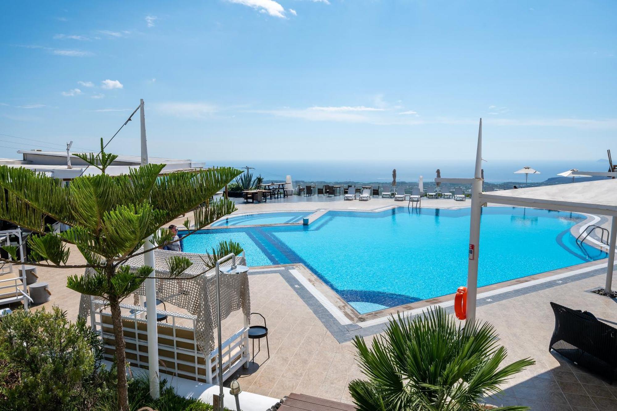 Orizontes Hotel Santorini Pýrgos Extérieur photo